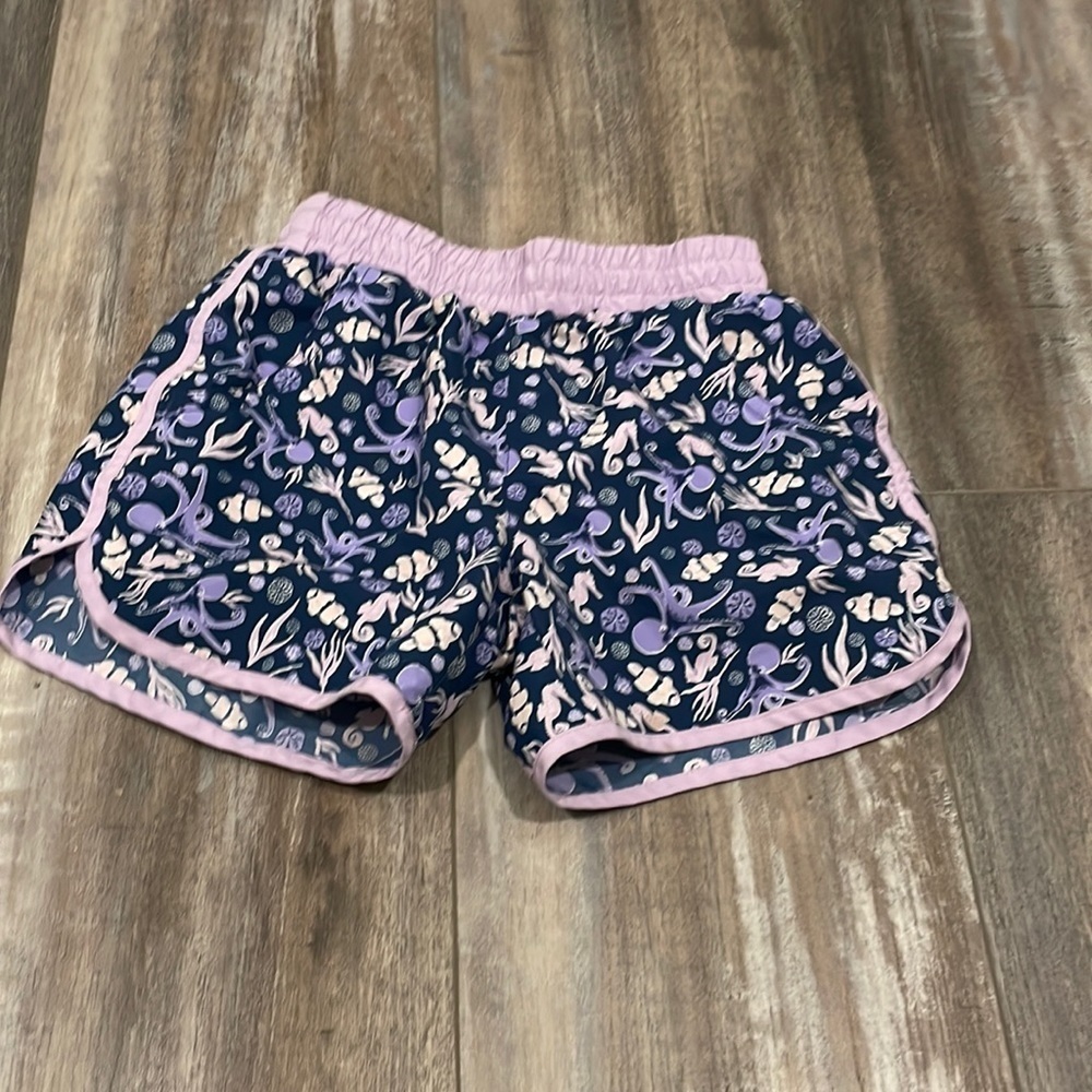 Columbia purple ocean creatures shorts